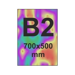 XERO/DRUK kolor B2 (80-100 % zadruk) Papier 120g matt